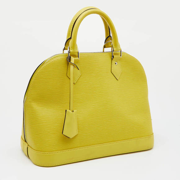 Louis Vuitton Citron Epi Leather Alma PM Bag - Picture 4 of 9